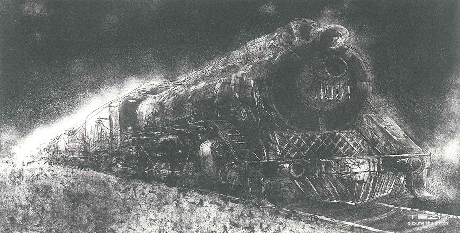 Old-fashioned train