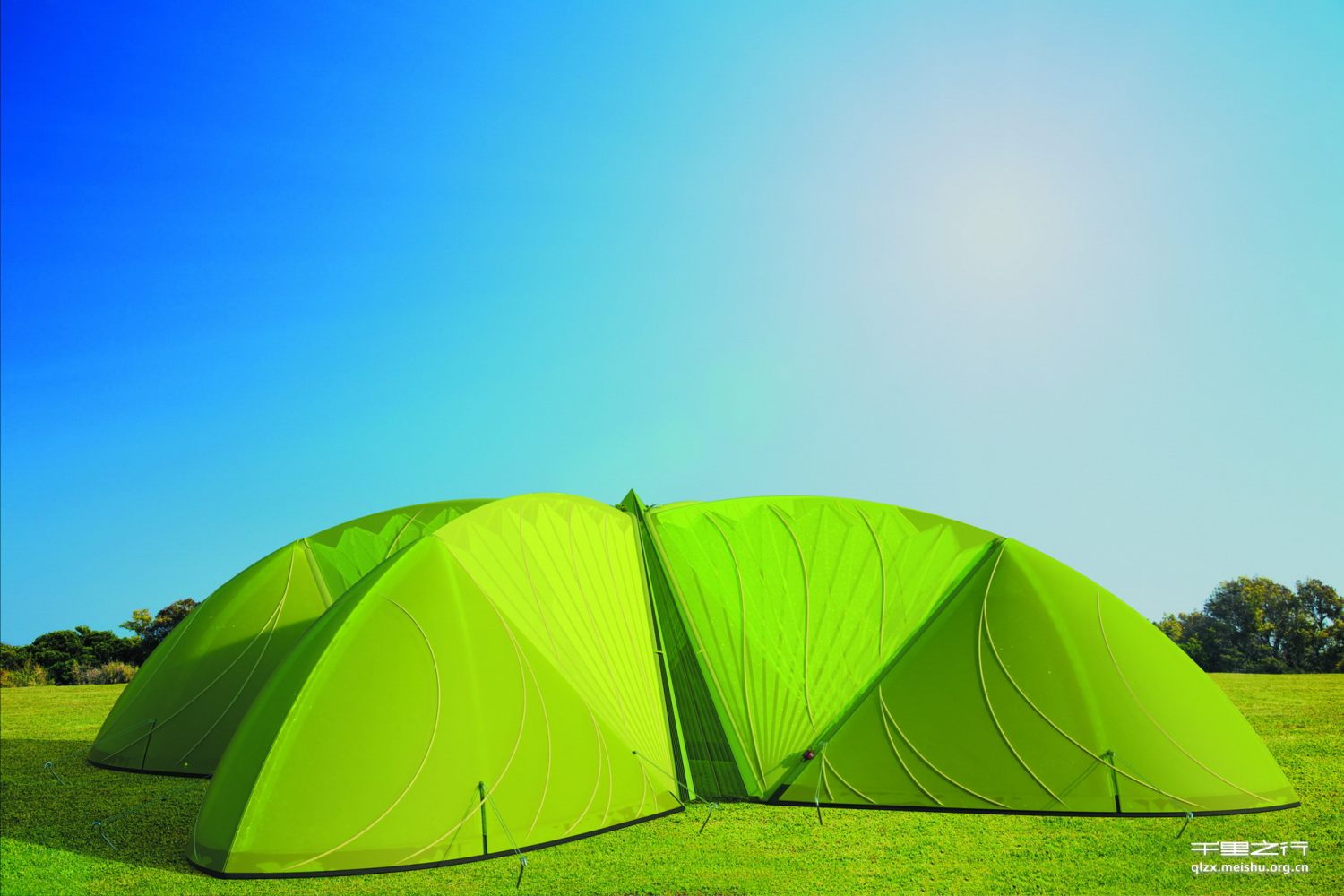 《几叶-与自然和谐共生的露营帐篷》