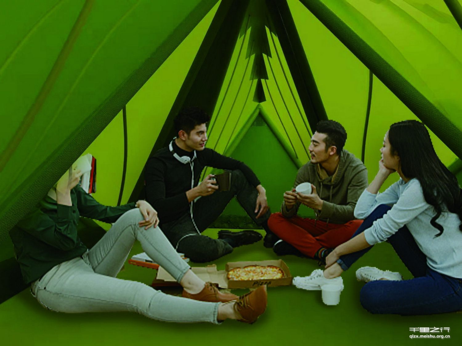 《几叶-与自然和谐共生的露营帐篷》