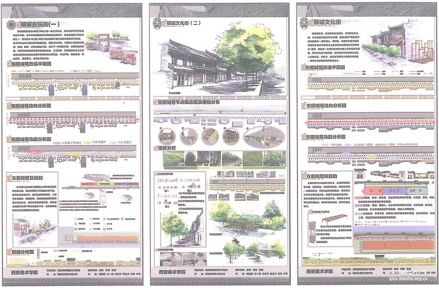 找寻•回归•承载--西安顺城巷整治与规划