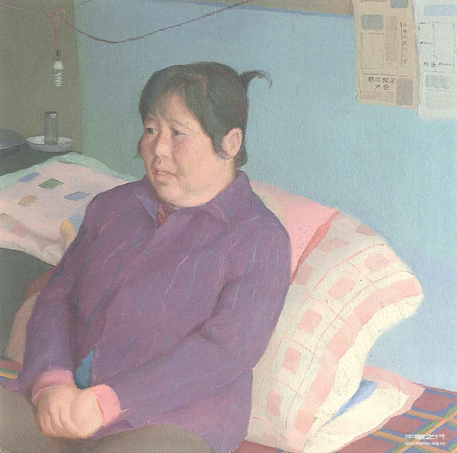 《村妇》、《残疾青年》、《看新闻的老太太》