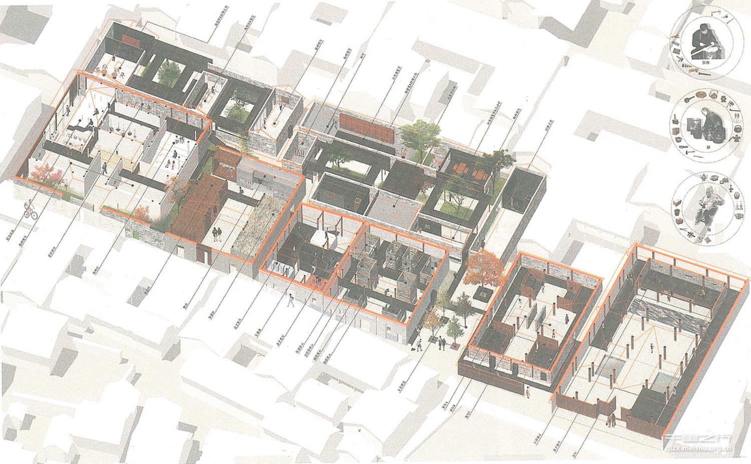 传统手工艺文化的空间再现--芝英镇历史建筑综合改造设计