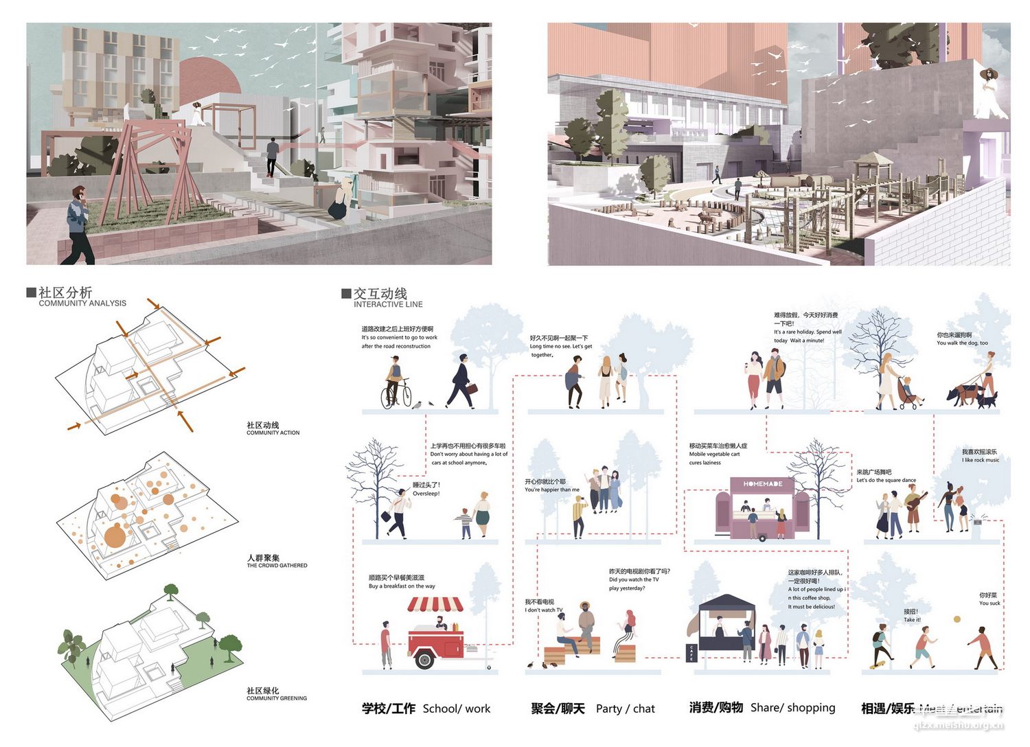 《重构·激活——雪松路改造未来社区设计》