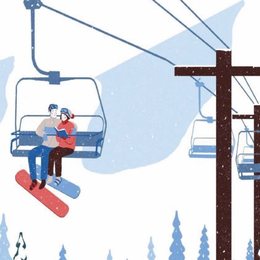 冬日的温暖(冬•雪）