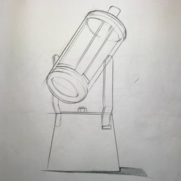 手绘榨汁机