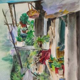 古城的阳台