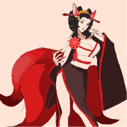妖狐人物设计